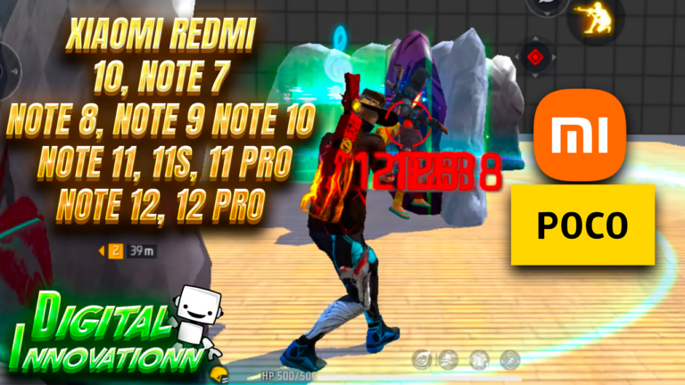 configuracion para free fire xiaomi redmi note 8 pro